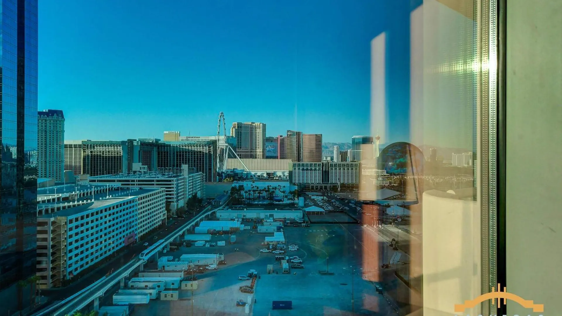 Semesterbostad Mgm Signature-17-803 F1 Track & Strip View Studio Las Vegas USA